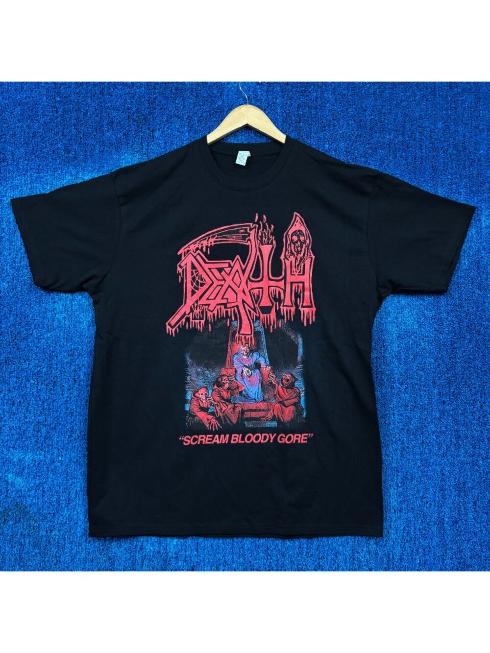 Death Scream Bloody Gore Rock T-Shirt Size Extra Large